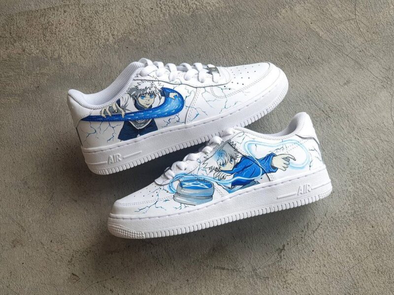 Hunter x Hunter - killua Air Force 1 Custom