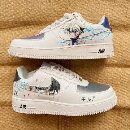 Hunter x Hunter - killua Air Force 1 Custom