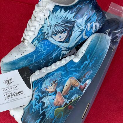 Hunter x Hunter - killua Air Force 1 Custom