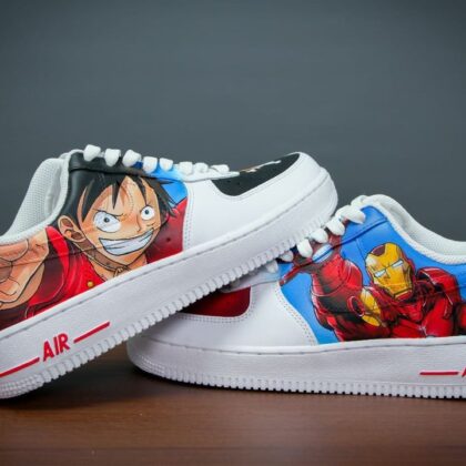 Iron Man x Luffy Air Force 1 Custom