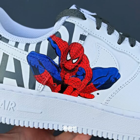 Iron Man x Spider-Man Air Force 1 Custom - Daniel Customs