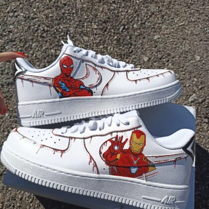 IronMan x Spider-Man Air Force 1 Custom