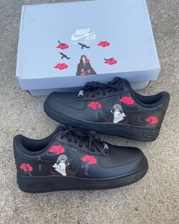 custom air force 1 itachi