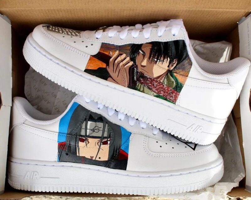 Itachi x Levi Air Force 1 Custom