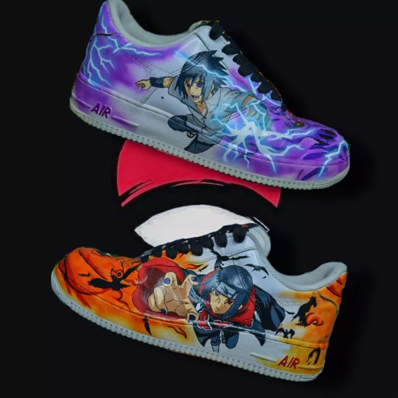 Itachi x Sasuke Air Force 1 Custom