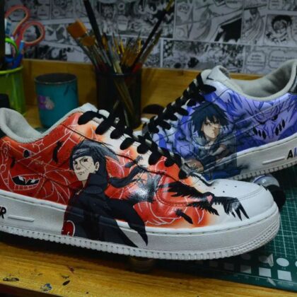 Itachi x Sasuke Air Force 1 Custom