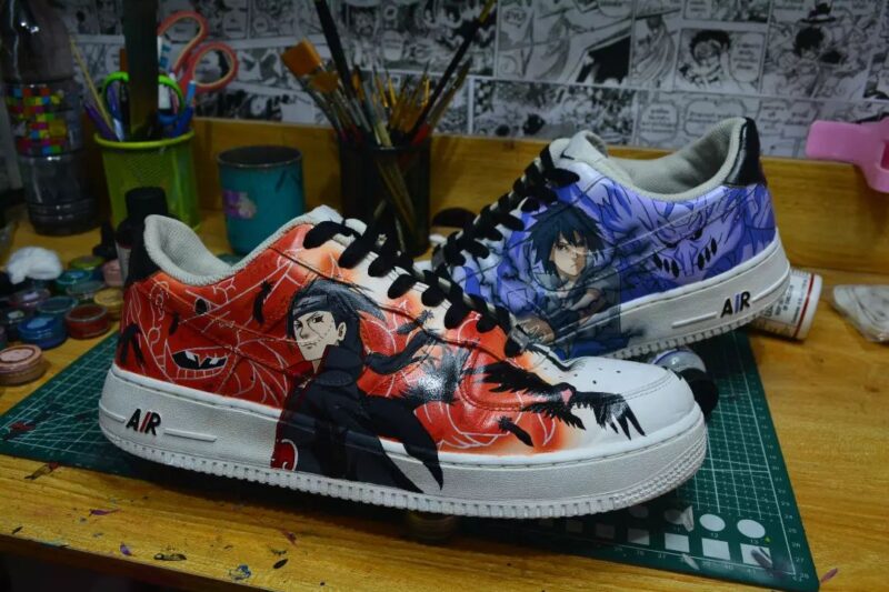 Itachi x Sasuke Air Force 1 Custom