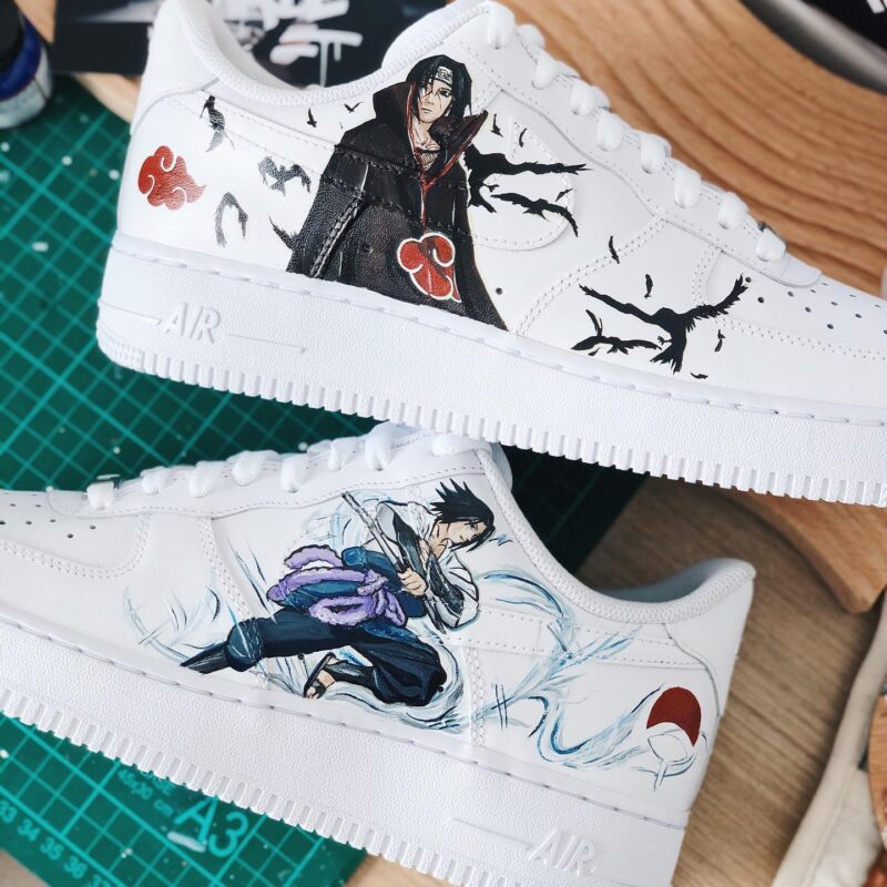 Itachi x Sasuke Air Force 1 Custom