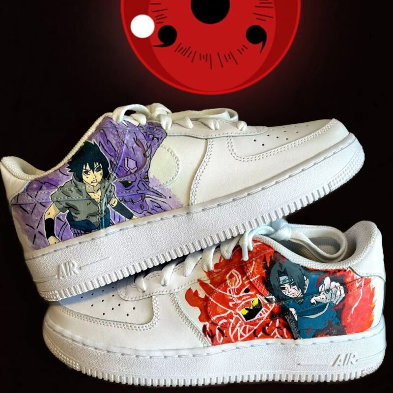 Itachi x Sasuke Air Force 1 Custom