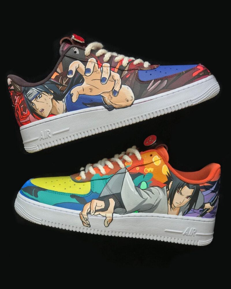 Itachi x Sasuke Air Force 1 Custom