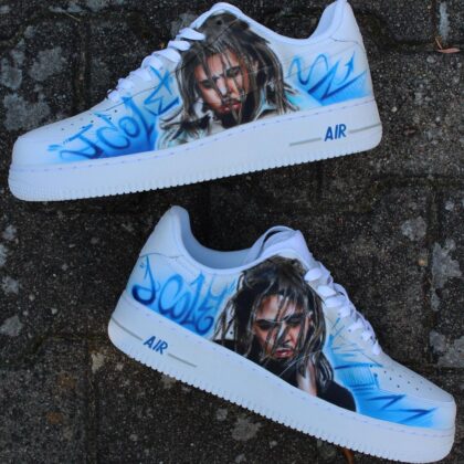 J Cole Air Force 1 Custom