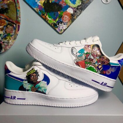 J Cole Air Force 1 Custom