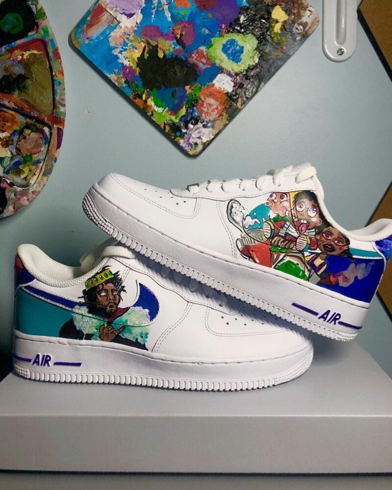 J Cole Air Force 1 Custom