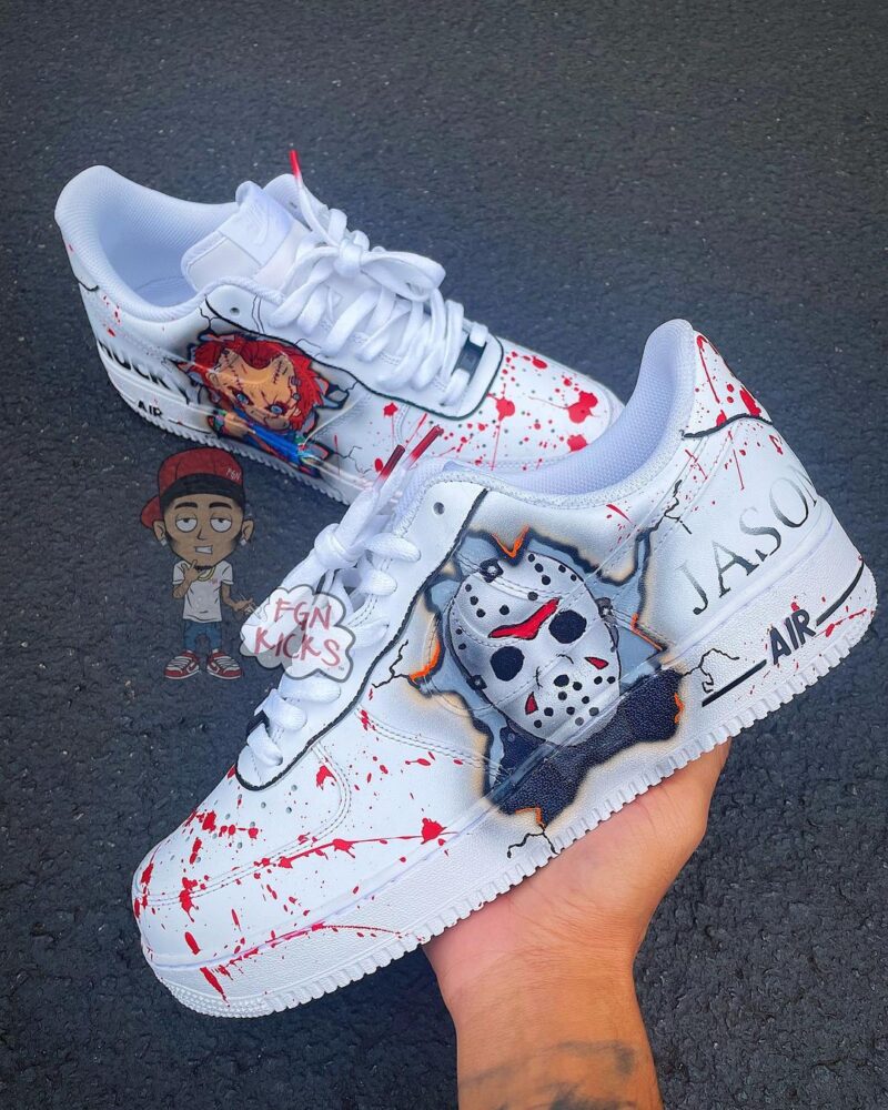 Jason x Chucky Air Force 1 Custom