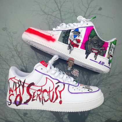 Joker Air Force 1 Custom