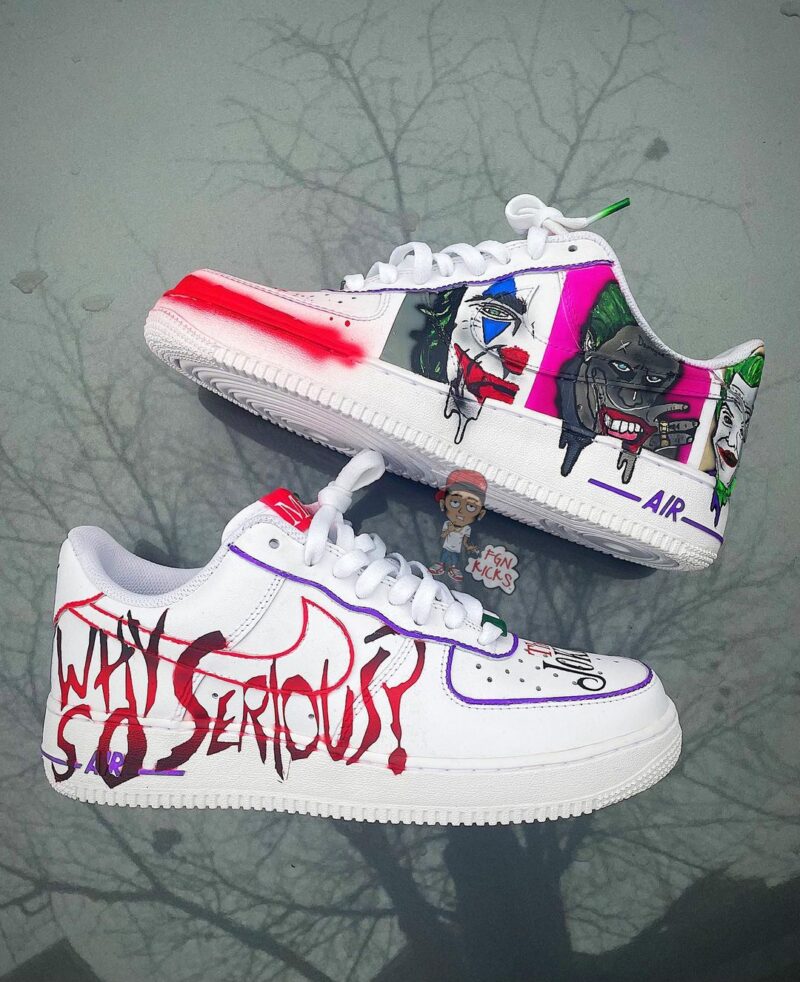 Joker Air Force 1 Custom