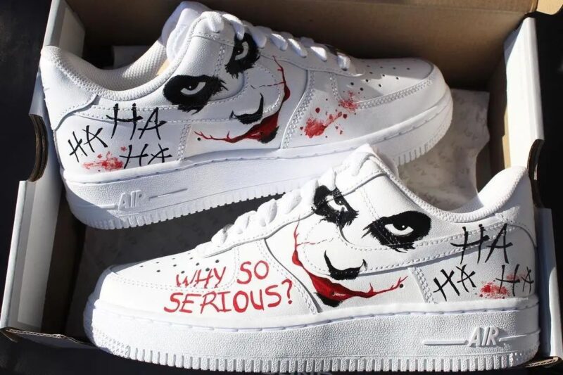 Joker Air Force 1 Custom