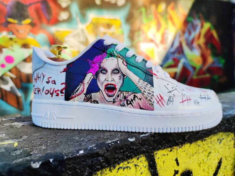 Joker x Harley Quinn Air Force 1 Custom