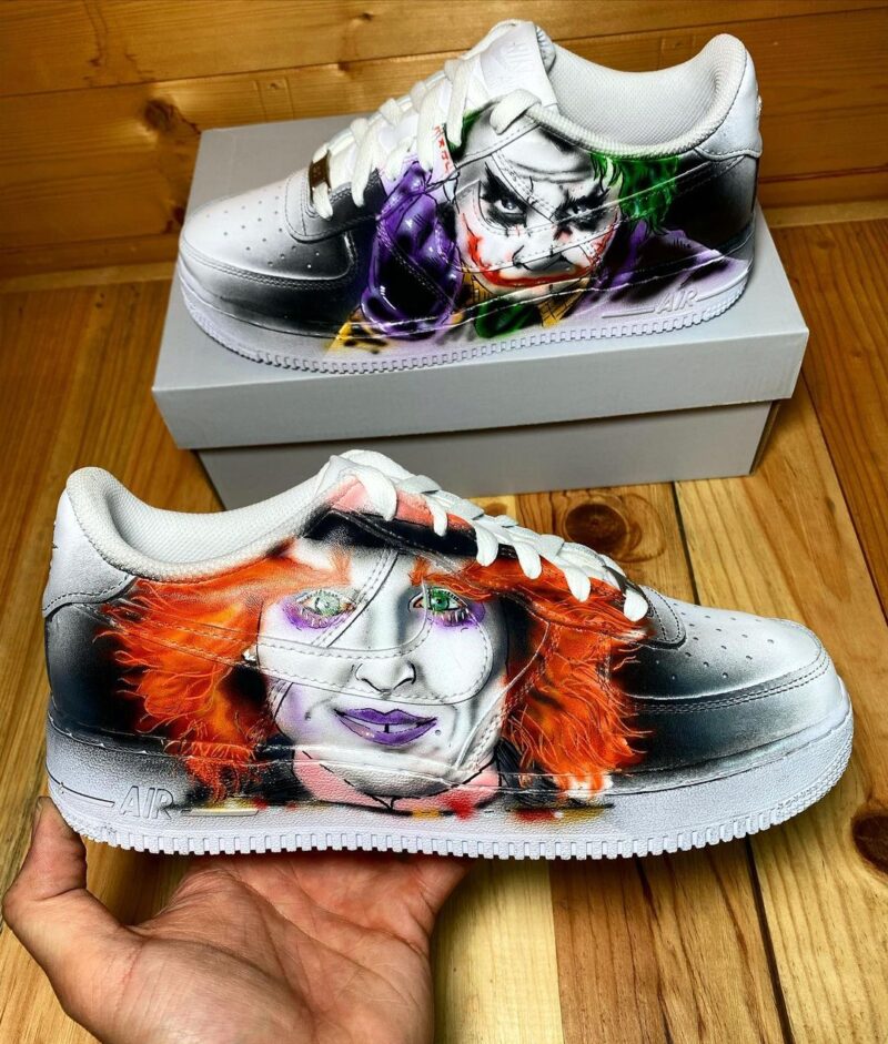 Joker x Hatter Air Force 1 Custom