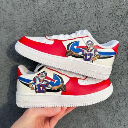 Josh Allen Air Force 1 Custom