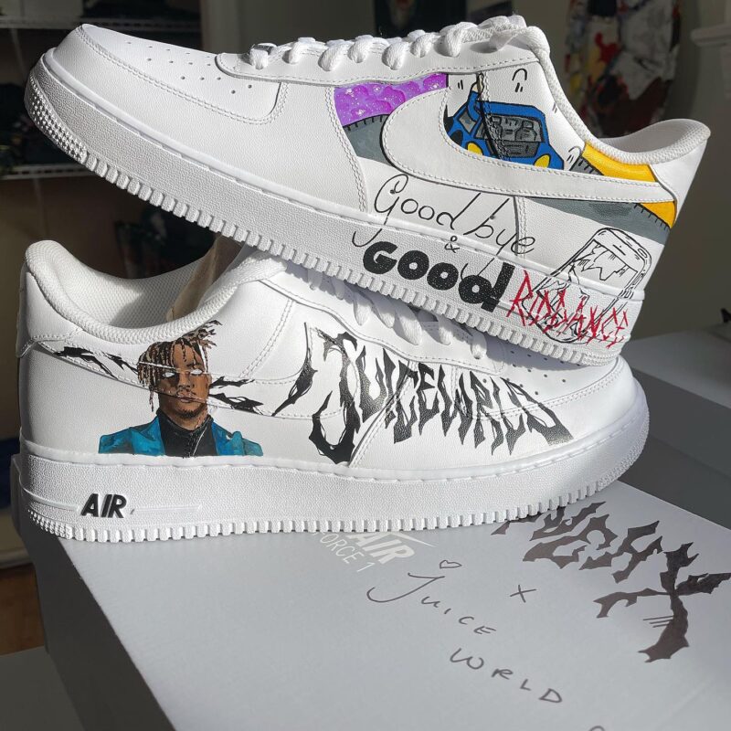 Juice WRLD Air Force 1 Custom