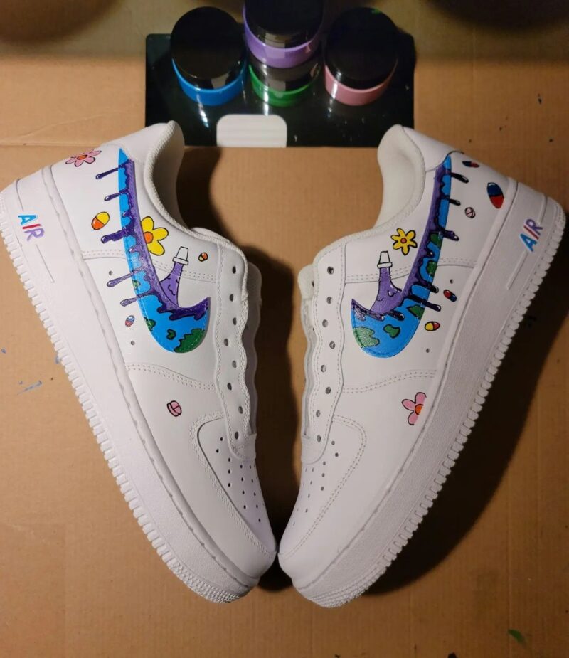 Juice WRLD Air Force 1 Custom