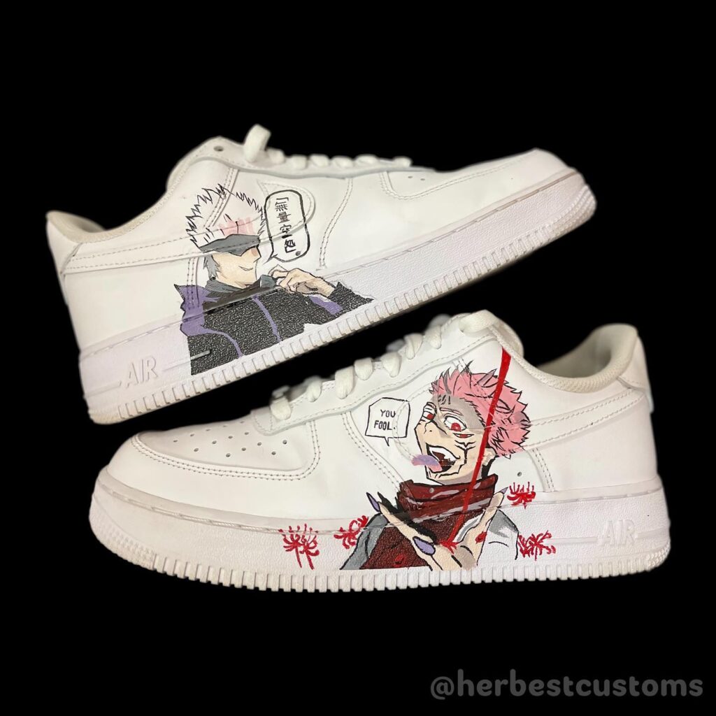 Jujutsu Kaisen Air Force 1 Custom - Daniel Customs