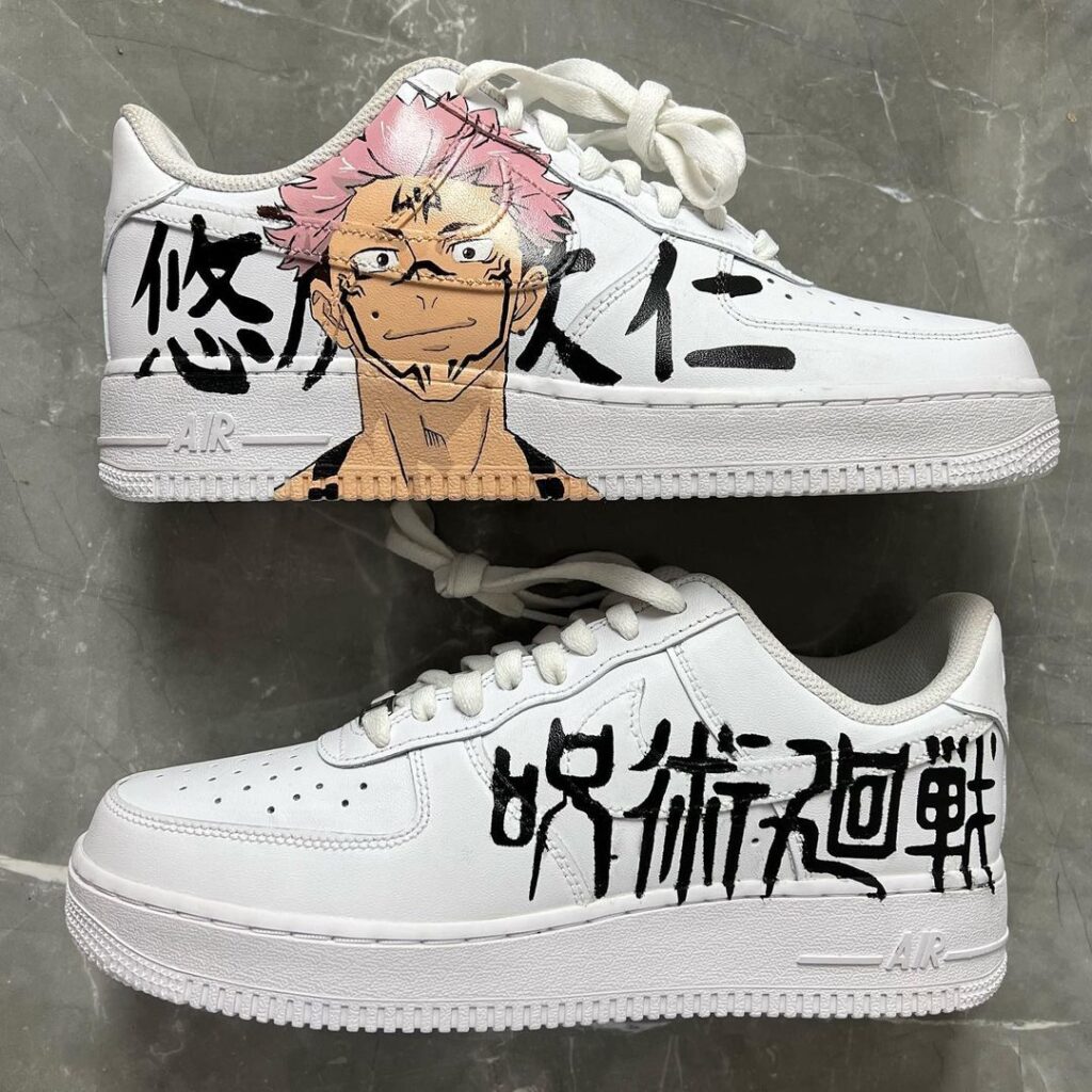 custom air force 1 jujutsu kaisen