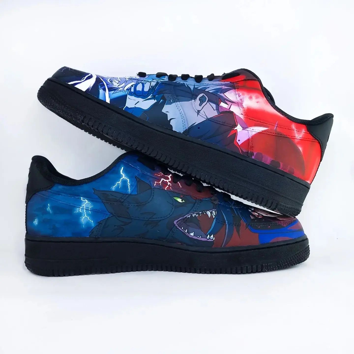 Jujutsu Kaisen - Gojo x Megumi Air Force 1 Custom