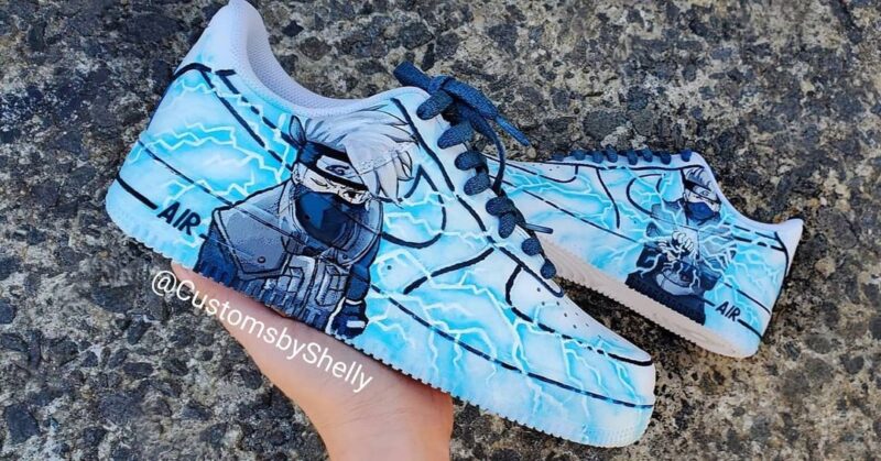 Kakashi Air Force 1 Custom