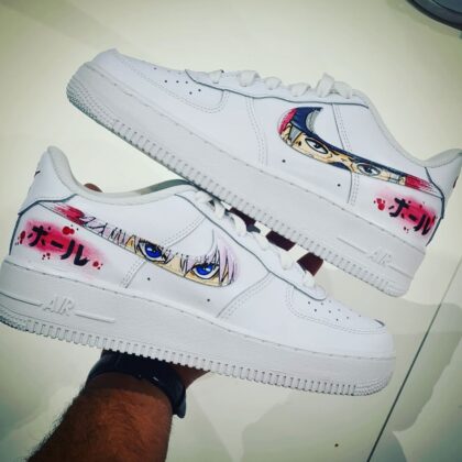 Kakashi x Killua Air Force 1 Custom