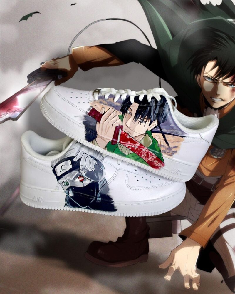 Kakashi x Levi Air Force 1 Custom