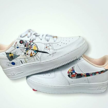 Kandinsky Delicate Tension Air Force 1 Custom