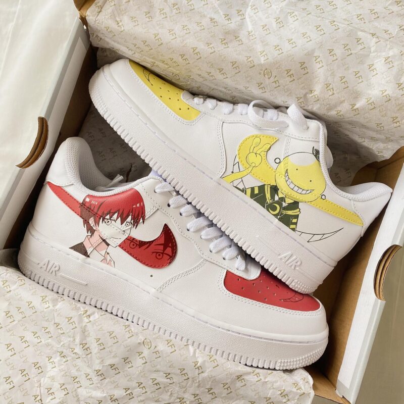 Karma x Koro Sensei Air Force 1 Custom