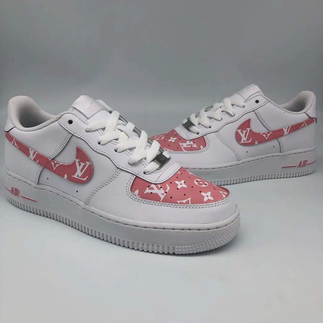KarlsKicks - Another look at the custom painted lv Air force 1 🔥 Made for  a customer 👍 Online now via karlskicks.com in all sizes #lv #airforce  #nike #custommade #customsneakers #customairforce #louisvuitton