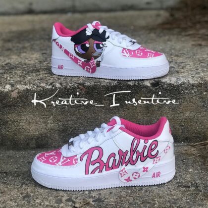 LV Barbie Air Force 1 Custom