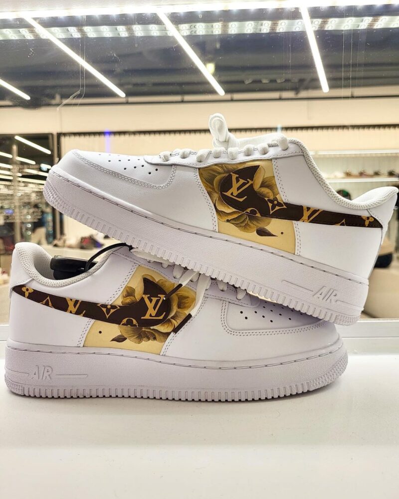 LV Flowers Air Force 1 Custom