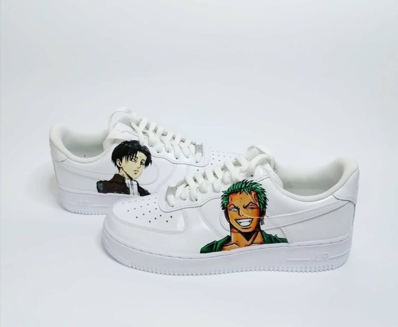 Levi x Zoro Air Force 1 Custom - Image 4