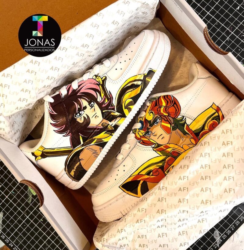 Libra Dohko x Leo Aiolia Air Force 1 Custom