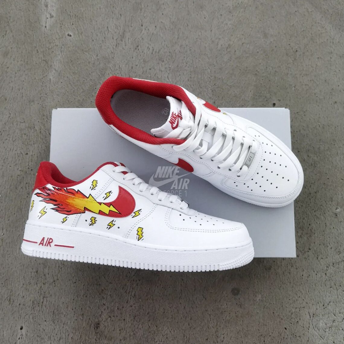 custom lightning air force 1