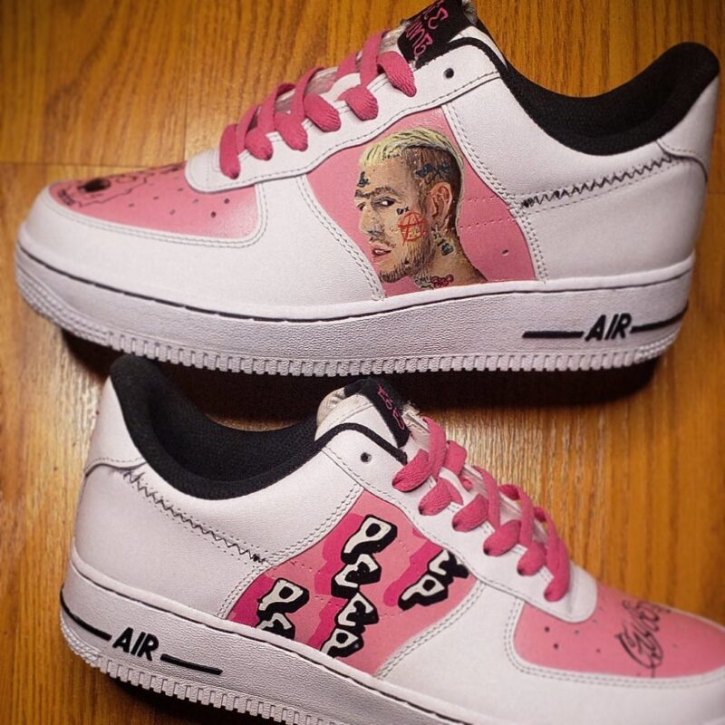 Lil Peep Air Force 1 Custom