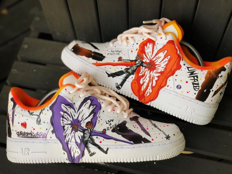 Lil Uzi Vert Air Force 1 Custom - Image 2