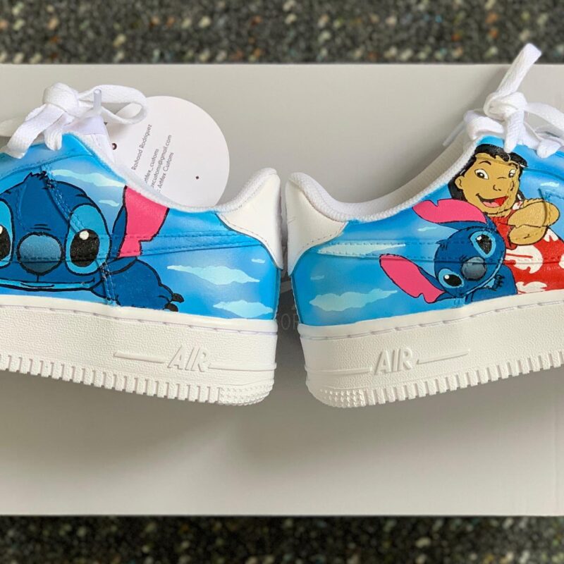 Lilo and Stitch Air Force 1 Custom