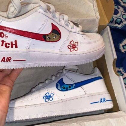 Lilo and Stitch Air Force 1 Custom