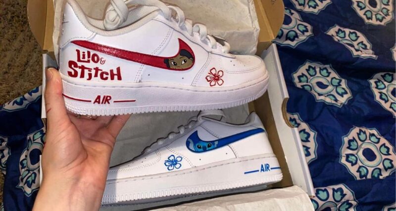 Lilo and Stitch Air Force 1 Custom