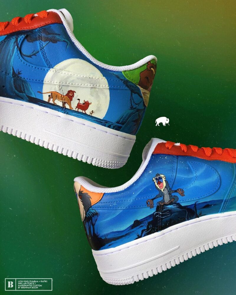 Lion King Air Force 1 Custom - Image 2