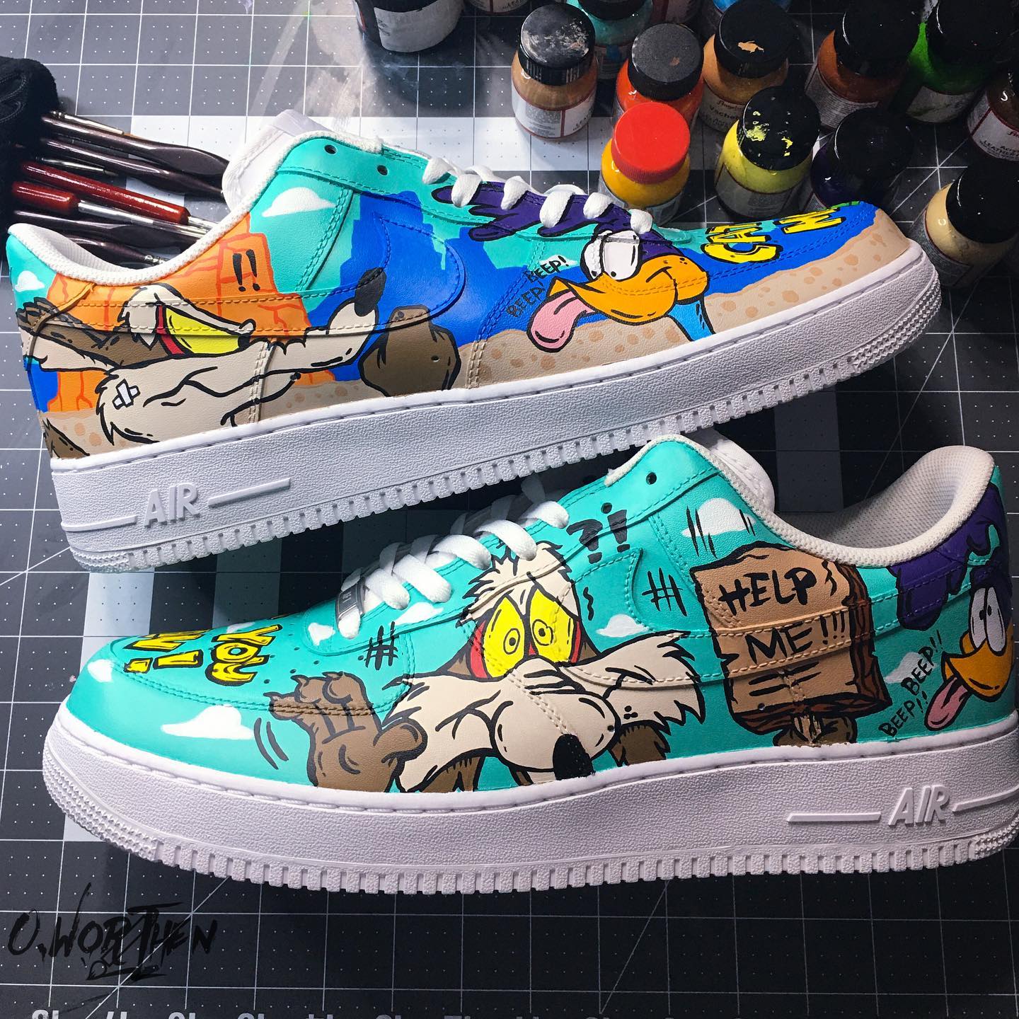 Looney Tunes Air Force 1 Custom