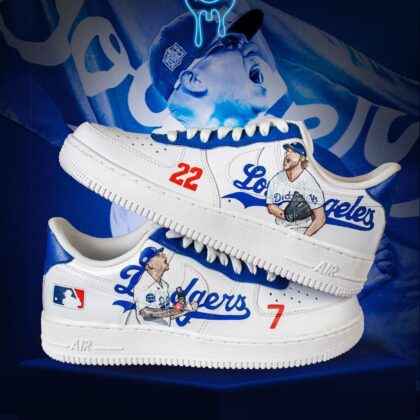 Los Angeles Dodgers Air Force 1 Custom