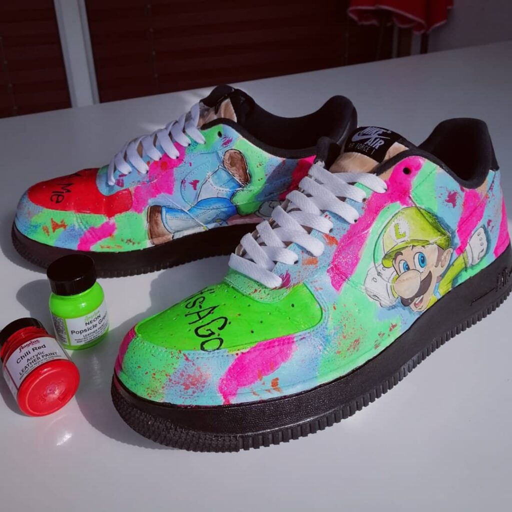 Mario Air Force 1 Custom Daniel Customs