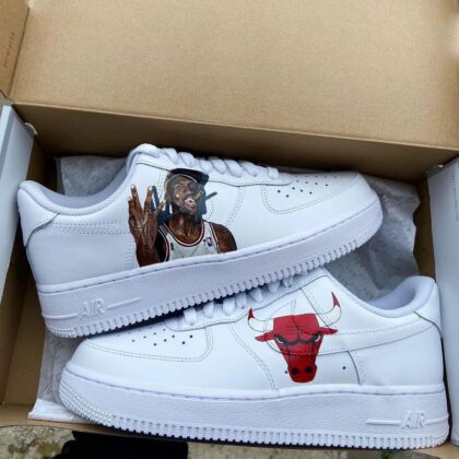 Michael Jordan Air Force 1 Custom